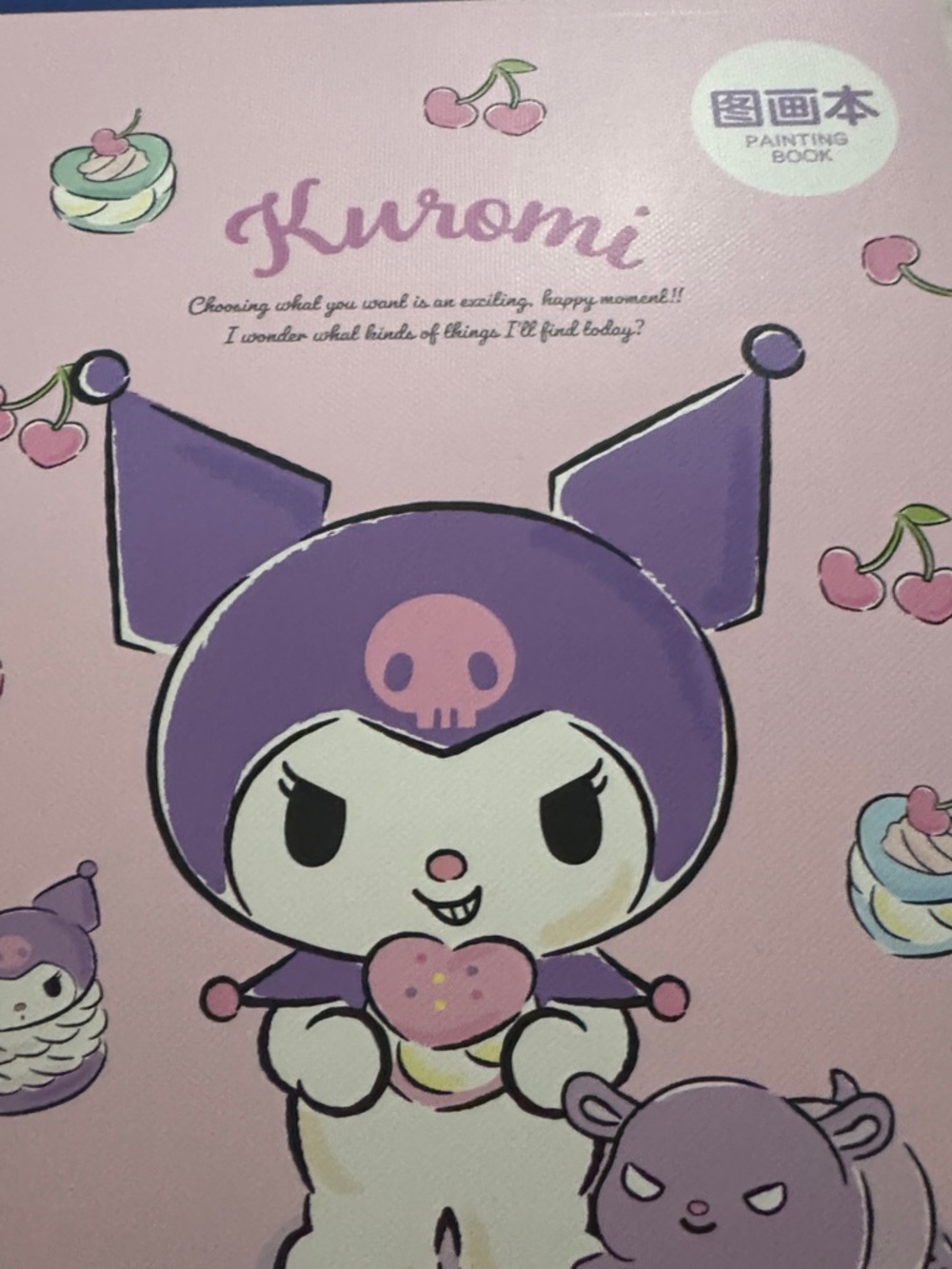 Kuromi Pink & Purple Sketchbook Set - Picture 2 of 8
